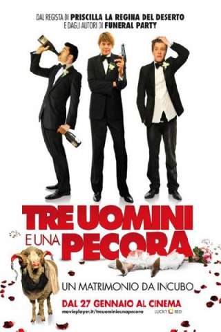 Tre uomini e una pecora